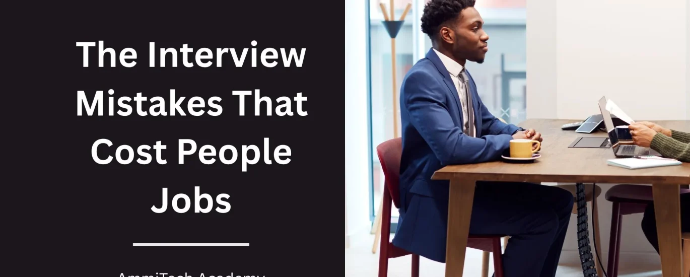 Job seeker preparing for a professional interview