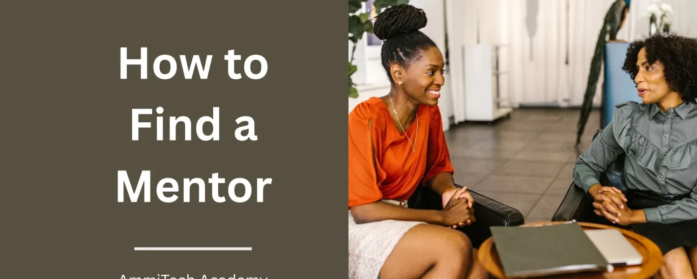 Young professional talking with a mentor