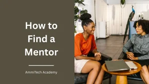Young professional talking with a mentor
