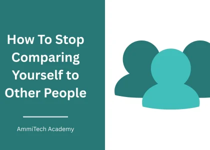 learning to stop comparing themselves to others