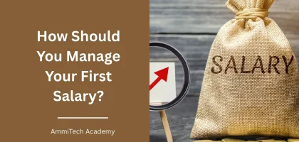 planning how to manage their first salary
