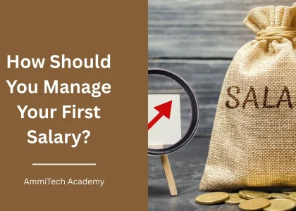 planning how to manage their first salary
